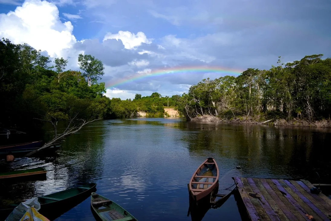 Rio na Amazônia