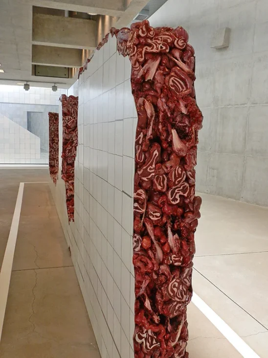 Linda do Rosário, Adriana Varejão (2004) em exposição em Inhotim