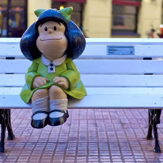 Mafalda, Argentina: a estátua mais querida de Buenos Aires