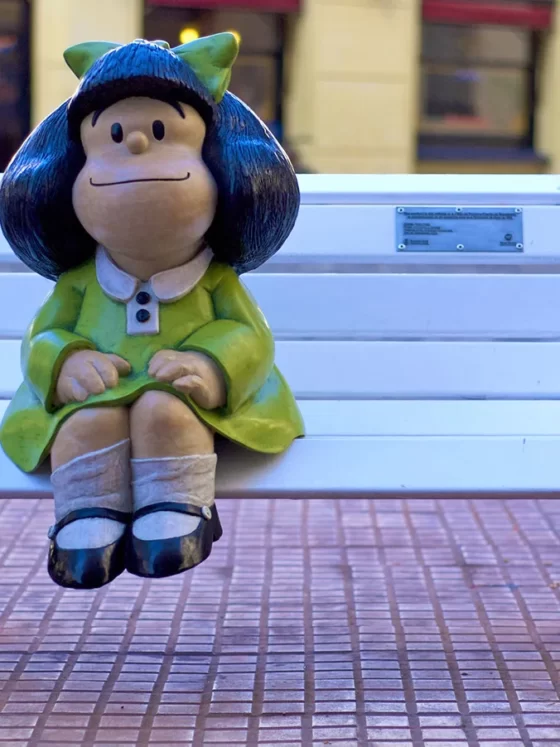 Mafalda, Argentina: a estátua mais querida de Buenos Aires