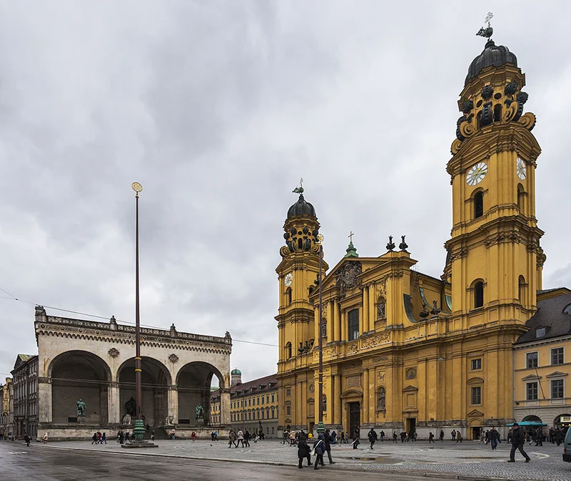 Praça Odeonsplatz, Munique