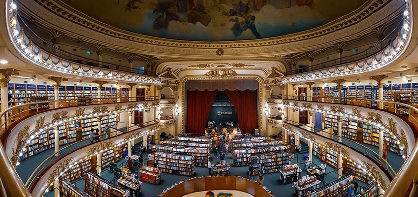 Livraria El Ateneo em Buenos Aires, Argentina