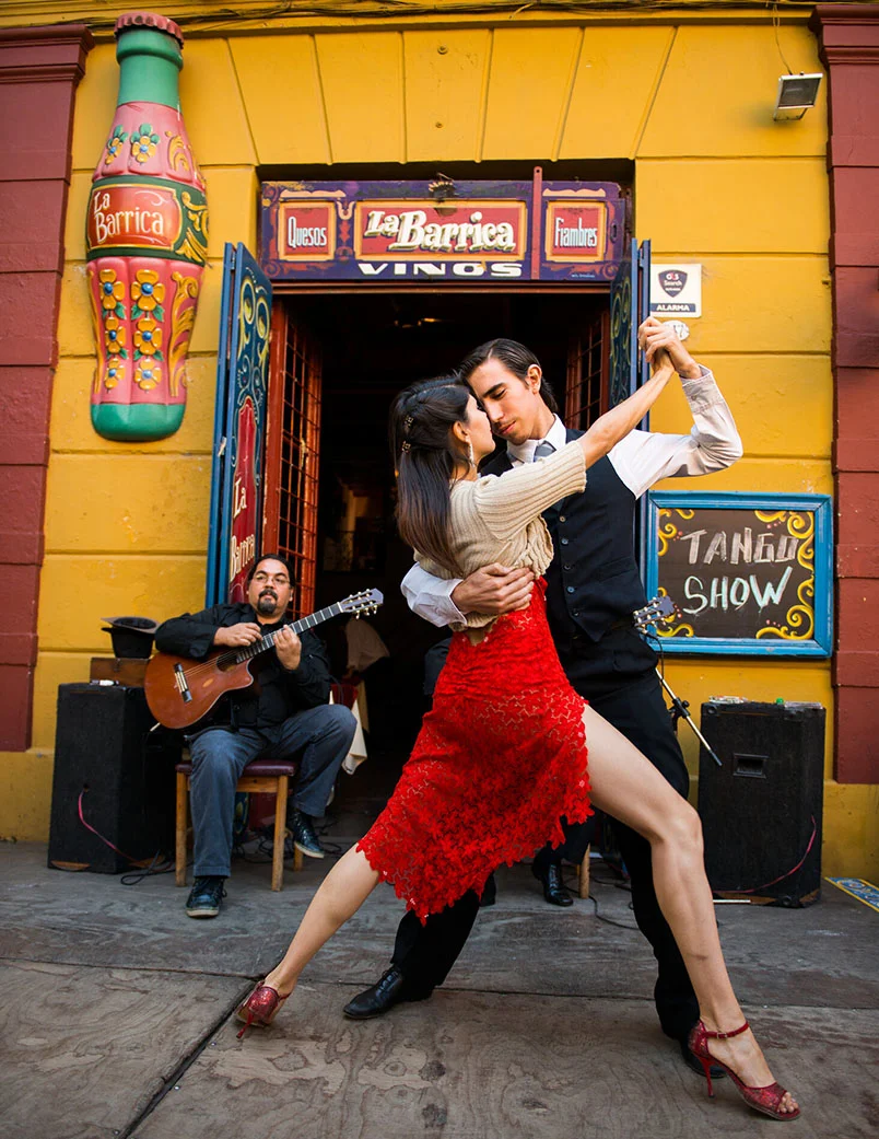 Dança de Tango no Caminito